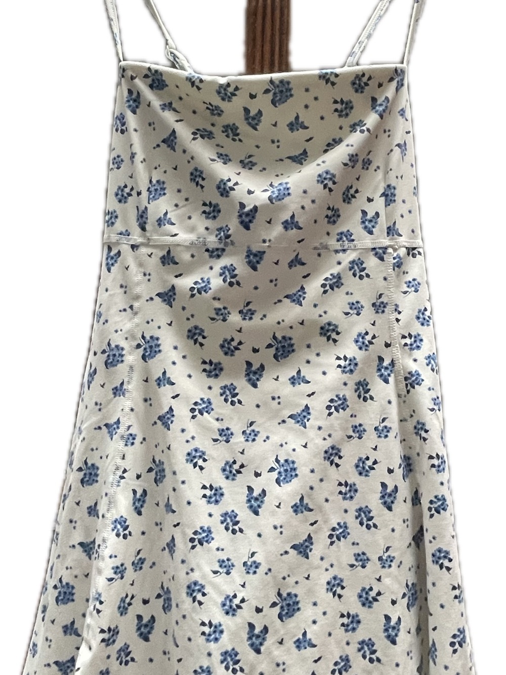 Blogilates Everything Dress- Blue/Cream